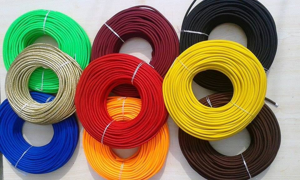  Kumaş Renkli Kablo